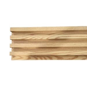 WPC Indoor Fluted 4 in 1 Panel - Weathered Oak