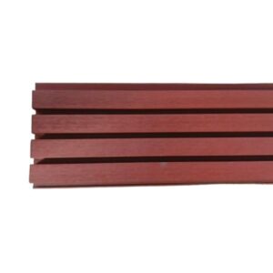WPC Outdoor Wall Panel - Dark Red